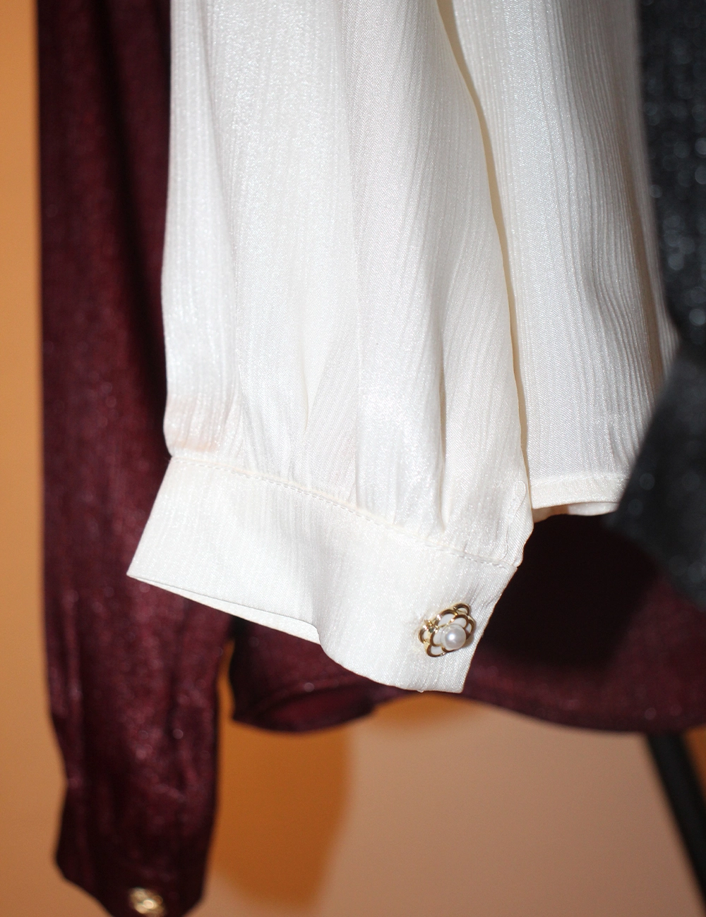 Pearl Élan — Roselle Silk Blouse — View 7