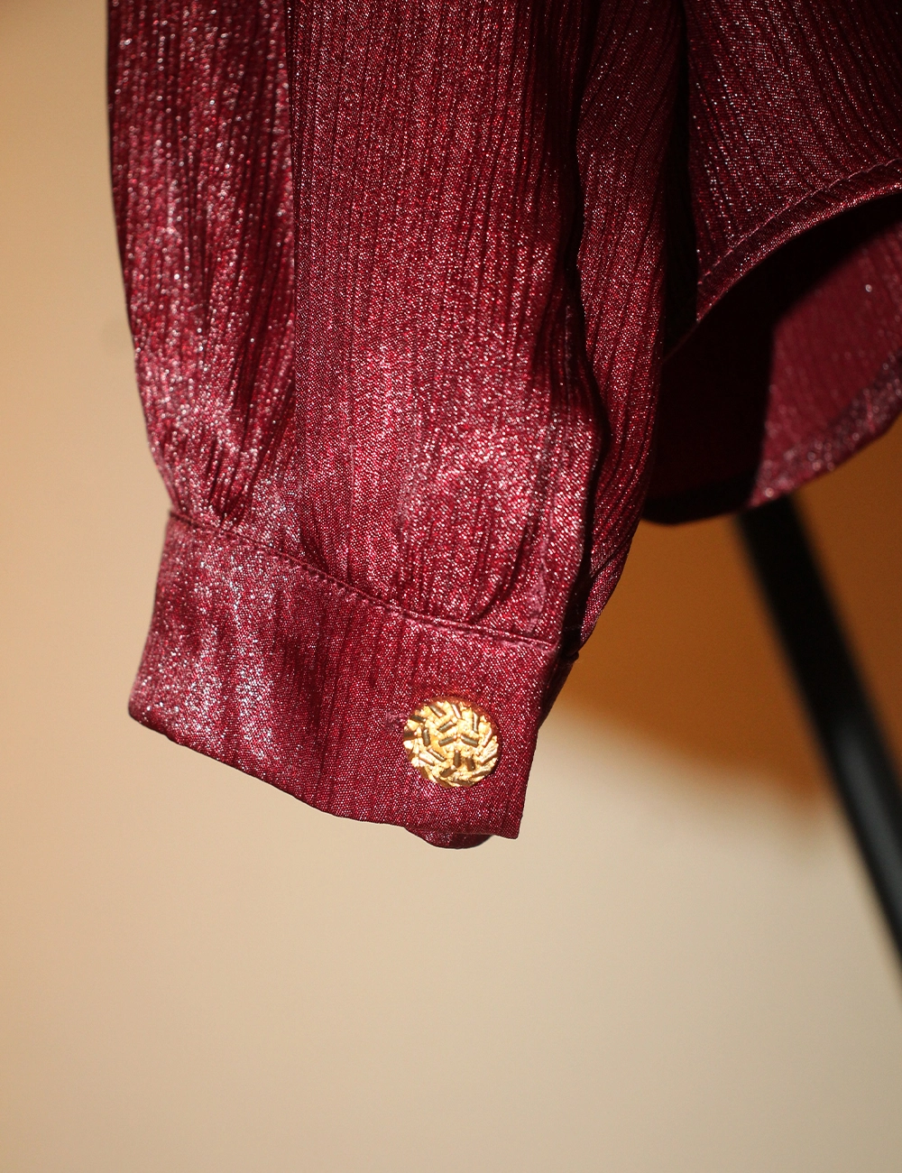 Rouge Éternel — Roselle Silk Blouse — View 6
