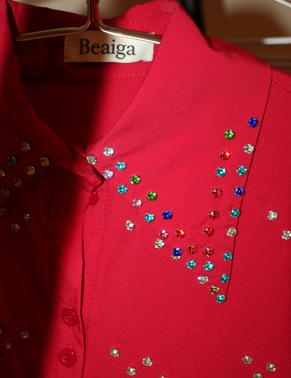 Scarlet Spark — Crystal Lantern Shirt — View 4