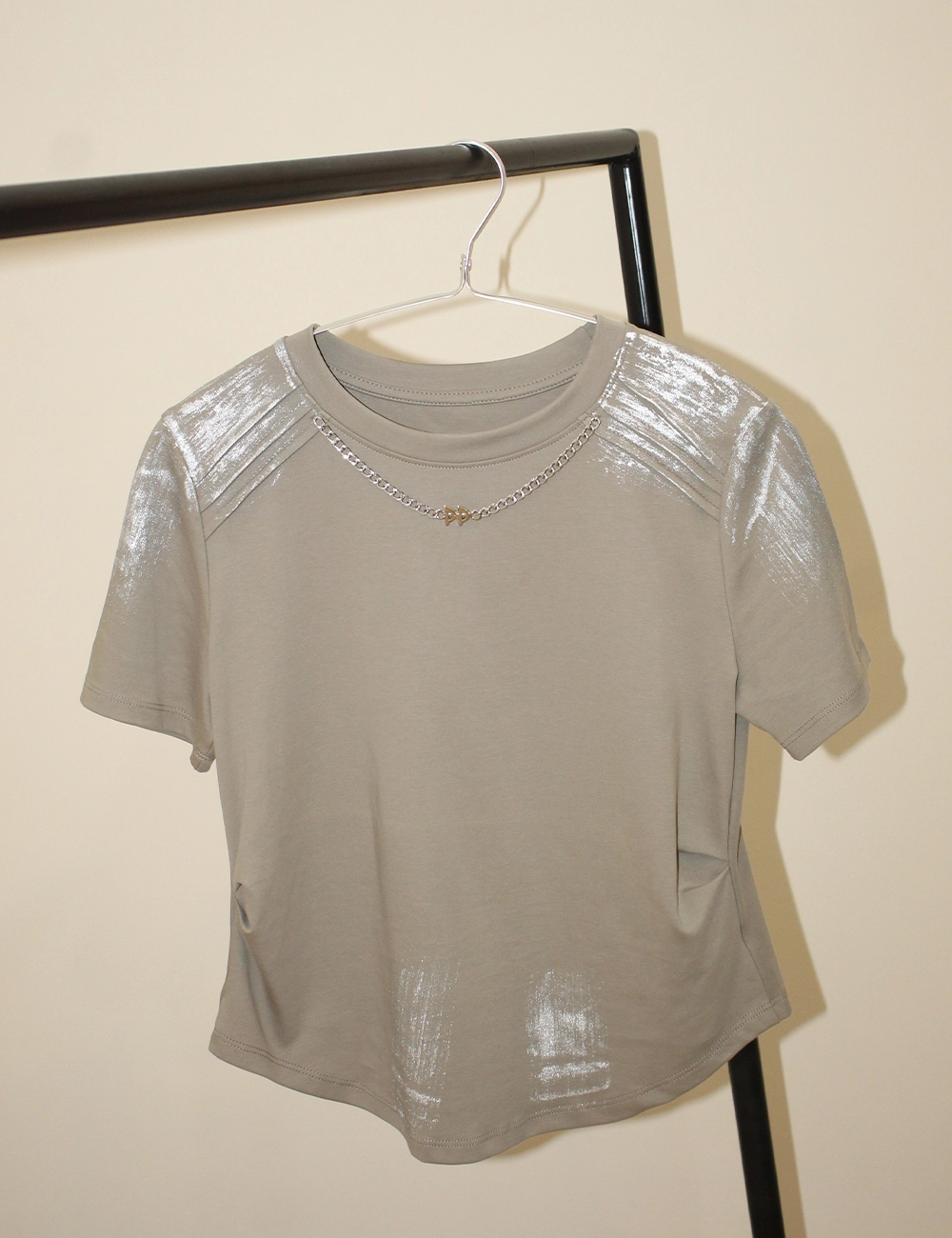 Silver Stroke Top — View 4