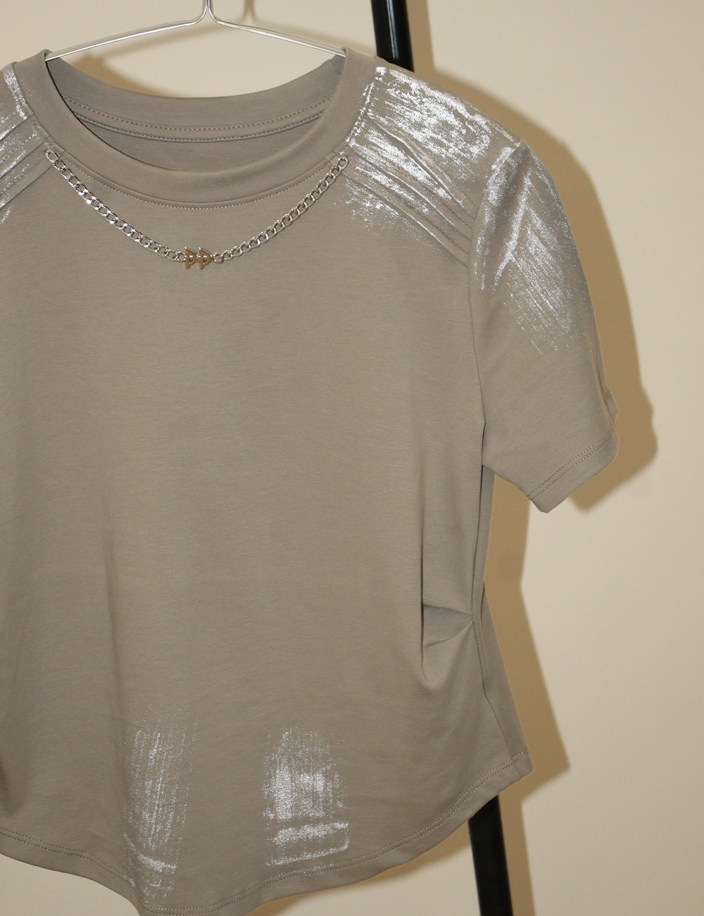 Silver Stroke Top — View 5